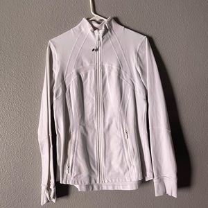 Lulu Lemon | White zip up jacket, size 8